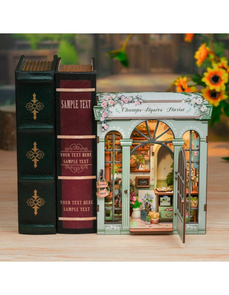 Miniature House Model Kit Champs-Élysées Florist 18 x 16 cm