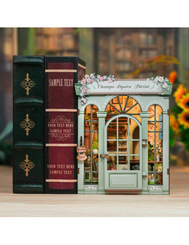Miniature House Model Kit Champs-Élysées Florist 18 x 16 cm