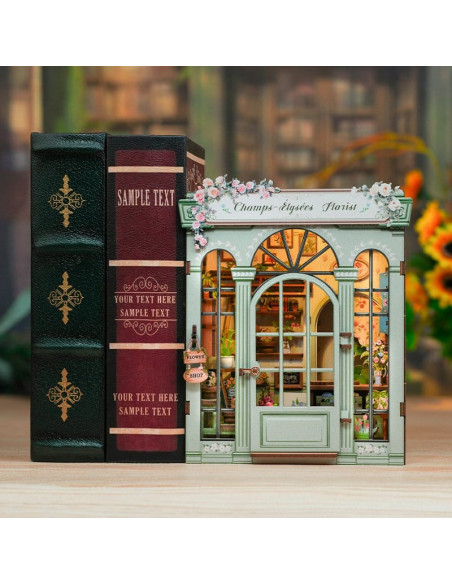 Miniature House Model Kit Champs-Élysées Florist 18 x 16 cm