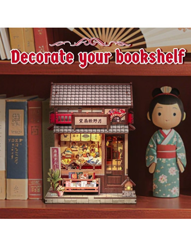 Miniature House Model Kit Tsukino Eogi-dou 19 x 14 cm