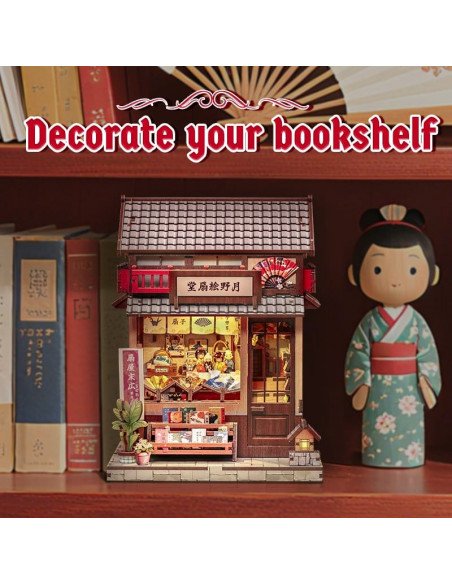 Miniature House Model Kit Tsukino Eogi-dou 19 x 14 cm