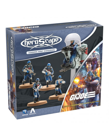 G.I.Joe Heroscape Army Expansion Cobra Troopers & Cobra Flight Pod (Common) *English Version*
