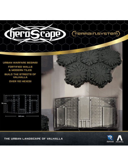 Heroscape Terrain Expansion The Urban Landscape of Valhalla *English Version*
