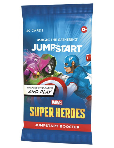 Magic the Gathering Marvel Super Heroes Jumpstart Booster Display (24) english