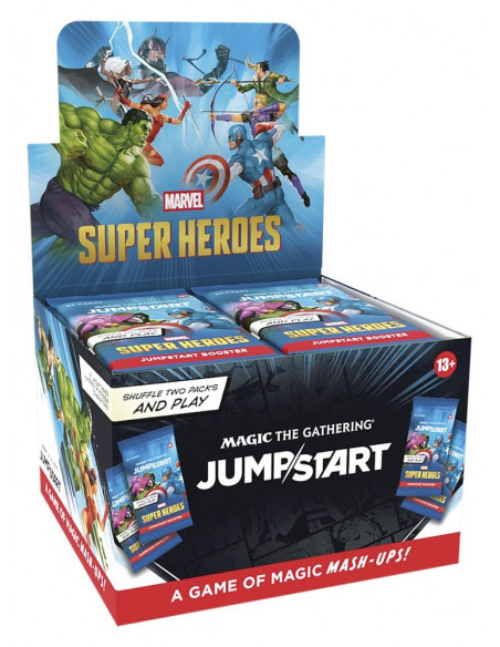 Magic the Gathering Marvel Super Heroes Jumpstart Booster Display (24) english