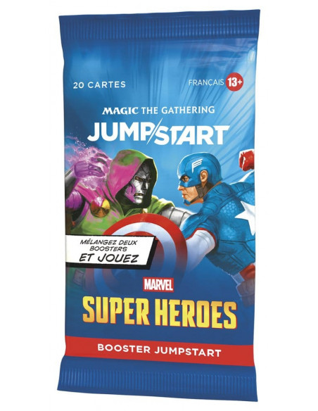 Magic the Gathering Marvel Super Heroes Jumpstart Booster Display (24) french