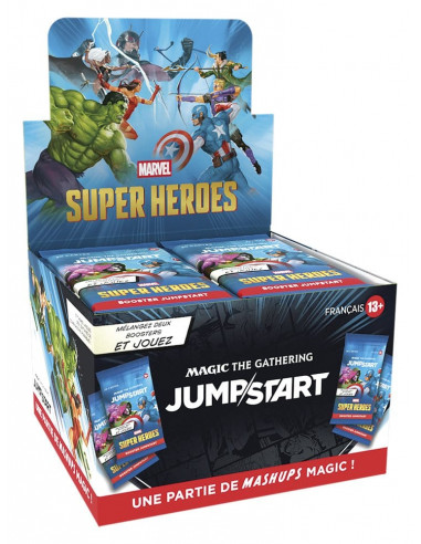 Magic the Gathering Marvel Super Heroes Jumpstart Booster Display (24) french