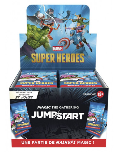 Magic the Gathering Marvel Super Heroes Jumpstart Booster Display (24) french