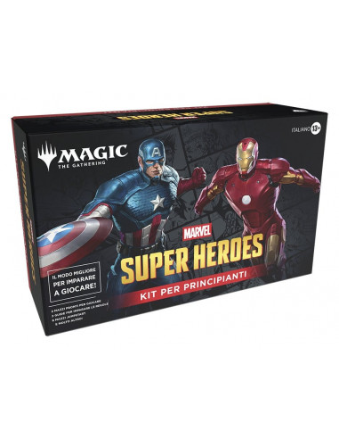 Magic the Gathering Marvel Super Heroes Beginner Box Case (3) italian