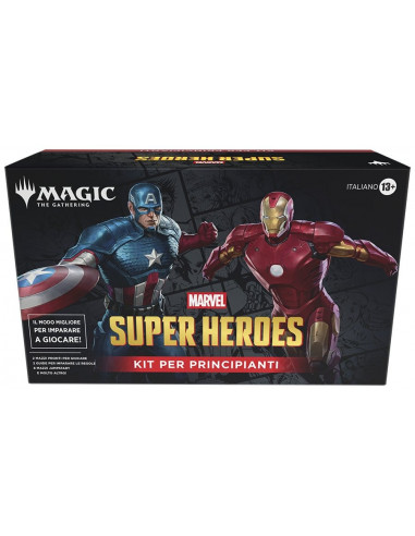 Magic the Gathering Marvel Super Heroes Beginner Box Case (3) italian