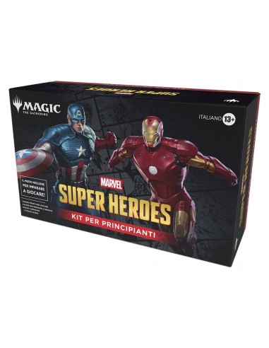Magic the Gathering Marvel Super Heroes Beginner Box Case (3) italian
