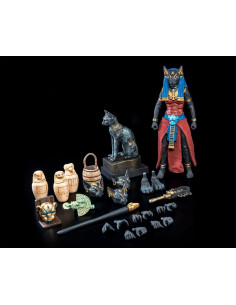 Figura Obscura Actionfigur Bastet Black & Red 2