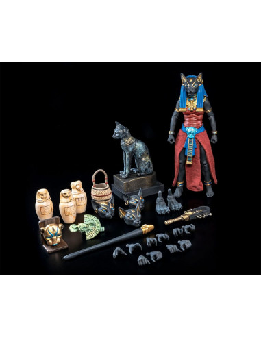 Figura Obscura Actionfigur Bastet Black & Red