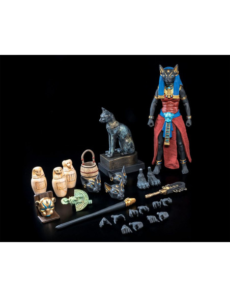 Figura Obscura Actionfigur Bastet Black & Red
