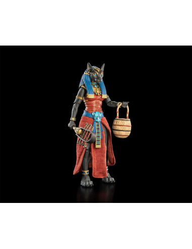 Figura Obscura Actionfigur Bastet Black & Red