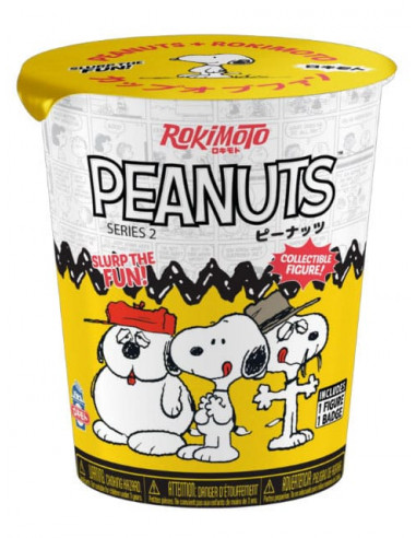 Peanuts Rokimoto Cup of Fun Blind Box Figures 10 cm Series 2 Display (12)