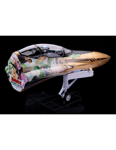 Macross Frontier Plastic Model Kit PLAMAX MF-98: minimum factory Fighter Nose Collection YF-29 GALAXY SET 34 cm