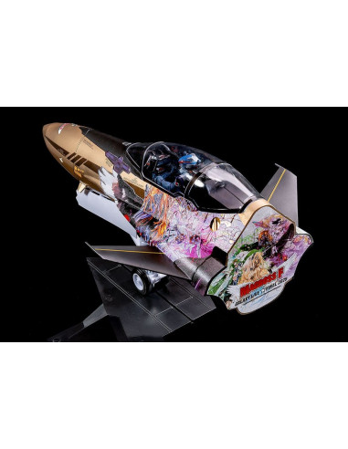 Macross Frontier Plastic Model Kit PLAMAX MF-98: minimum factory Fighter Nose Collection YF-29 GALAXY SET 34 cm