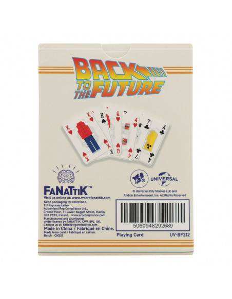Back to the Future Playing Cards Display (12)