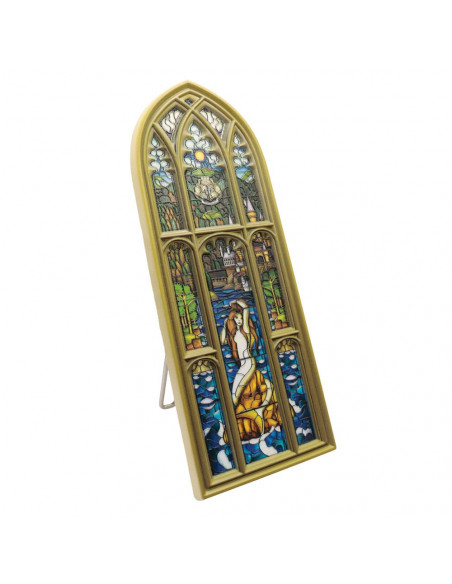 Harry Potter Resin Plaque Mermaid Stained Glass Window