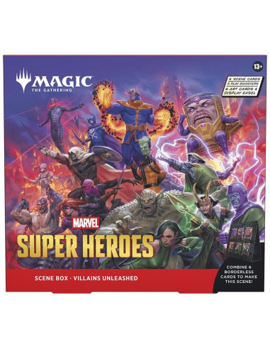 Magic the Gathering Marvel Super Heroes Scene Box Display (4) english