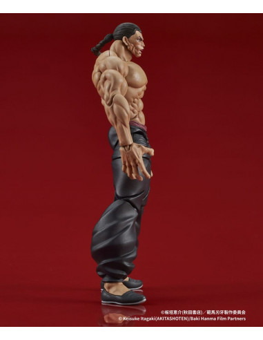 Baki Hanma Digaction Action Figure Retsu Kaioh 7 cm