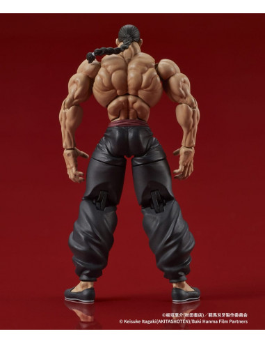 Baki Hanma Digaction Action Figure Retsu Kaioh 7 cm