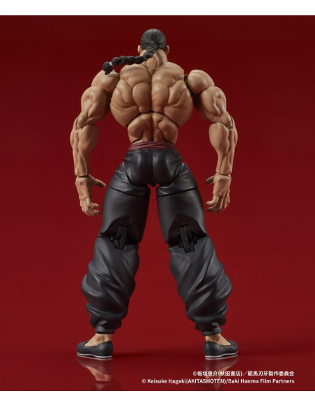Baki Hanma Digaction Action Figure Retsu Kaioh 7 cm