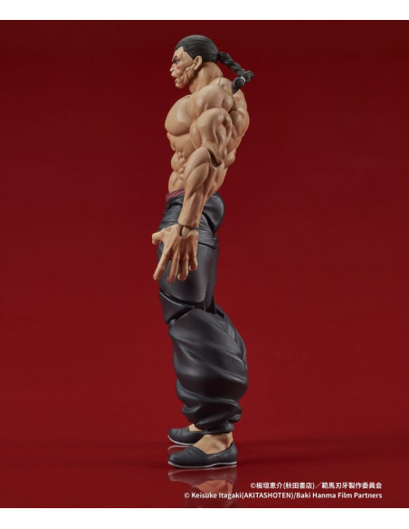 Baki Hanma Digaction Action Figure Retsu Kaioh 7 cm