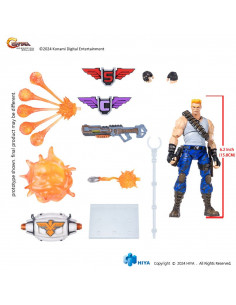 Contra: Operation Galuga Exquisite Basic Action Figure Bill Rizer 16 cm