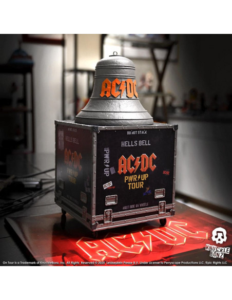 AC/DC Rock Ikonz On Tour Statue PWR UP Tour Hells Bell