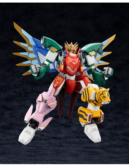 The Red Ranger Becomes an Adventurer in Another World Plastic Model Kit Maximum Kizuna Kaiser 17 cm