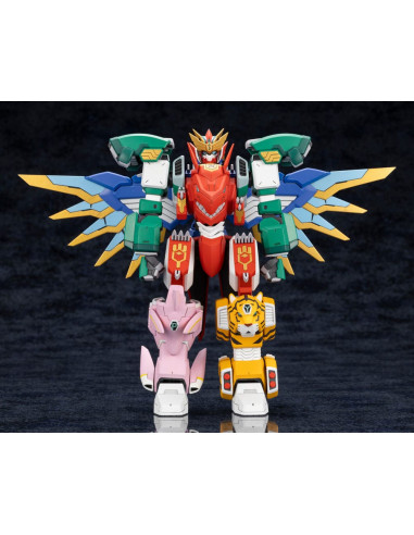 The Red Ranger Becomes an Adventurer in Another World Plastic Model Kit Maximum Kizuna Kaiser 17 cm
