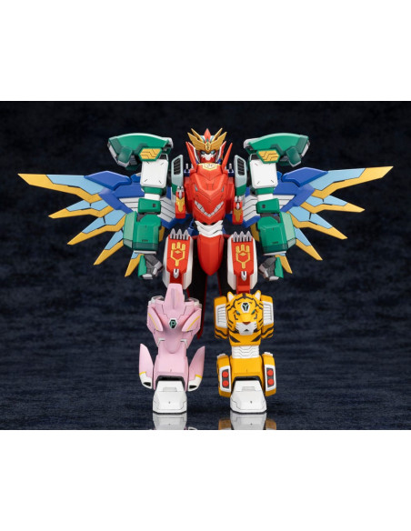 The Red Ranger Becomes an Adventurer in Another World Plastic Model Kit Maximum Kizuna Kaiser 17 cm