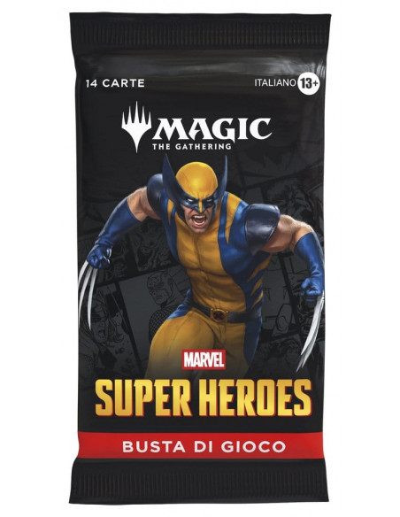 Magic the Gathering Marvel Super Heroes Play Booster Display (30) italian