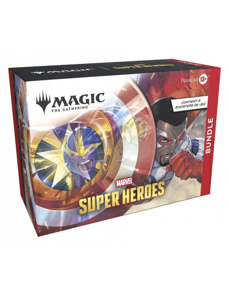 Magic the Gathering Marvel Super Heroes Bundle french