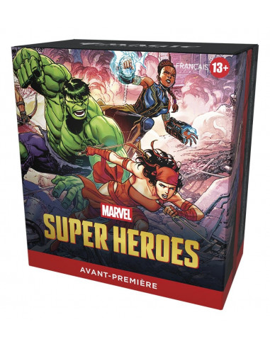 Magic the Gathering Marvel Super Heroes Prerelease Packs Case (15) french
