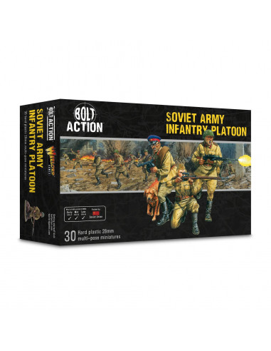 BOLT ACTION SOVIET ARMY INFANTRY PLATOON
