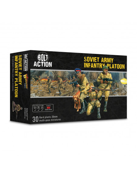 BOLT ACTION SOVIET ARMY INFANTRY PLATOON
