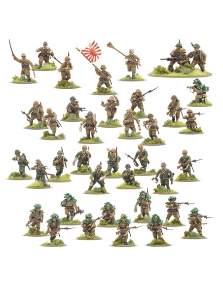BOLT ACTION JAPANESE ARMY INFANTRY PLATOON