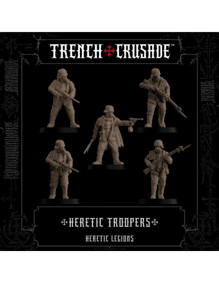 TRENCH CRUSADE HERETIC TROOPERS MULTIPART