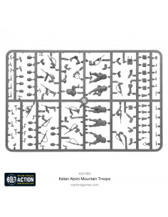 BOLT ACTION ALPINI MOUNTAIN TROOPS PLASTIC BOX SET 2