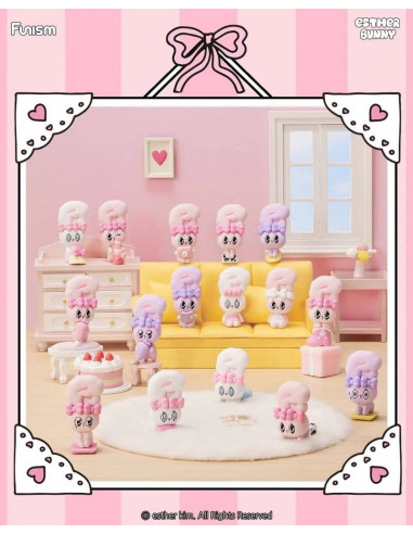 Esther Bunny Blind Box Mini Figures Little Vlog Bunny Face Series 6 cm Display (6)