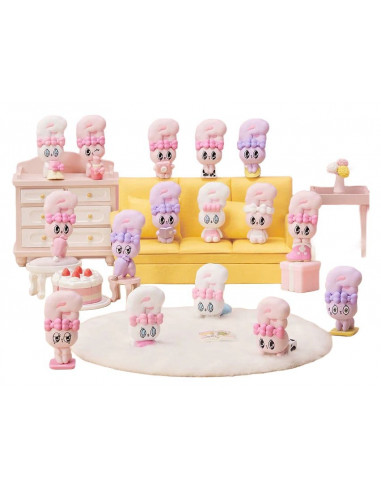 Esther Bunny Blind Box Mini Figures Little Vlog Bunny Face Series 6 cm Display (6)