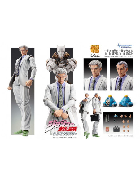 JoJo´s Bizarre Adventure: Diamond Is Unbreakable Super Action Action Figure Chozokado (Yoshikage Kira) 16 cm