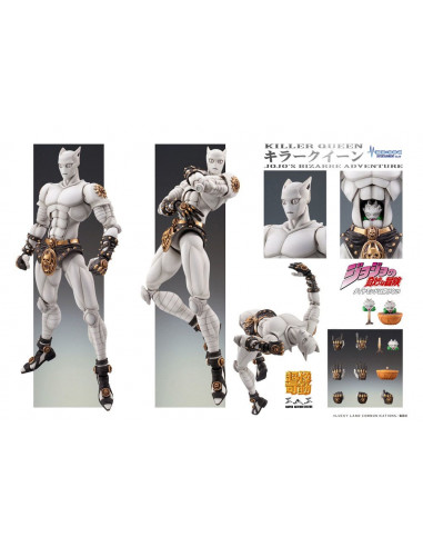 JoJo's Bizarre Adventure: Diamond Is Unbreakable Super Action Action Figure Chozokado (Killer Queen) 16 cm