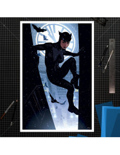 DC Comics Art Print Catwoman 41 x 61 cm - unframed