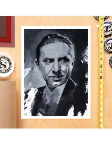 Dracula Art Print Dracula by Chris Valentine 41 x 31 cm - unframed