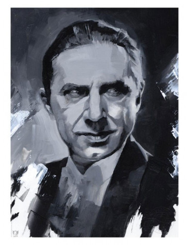 Dracula Art Print Dracula by Chris Valentine 41 x 31 cm - unframed