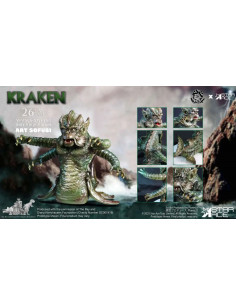 RAY HARRYHAUSEN KRAKEN VINTAGE-STYLIZED SOFT-VINYL STATUE